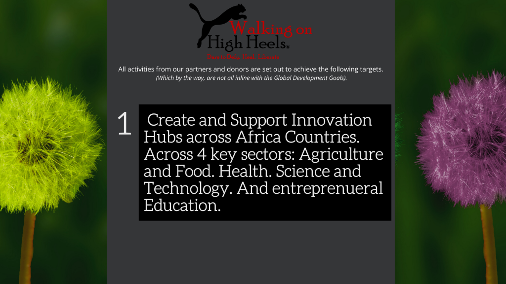 Walking on high heels objectives 1